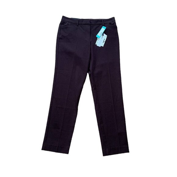 41 Hawthorn Becca Mid Rise Straight Leg Adjustable Hem Pant Size 10 NWT - Picture 1 of 10